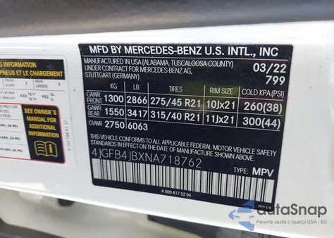 2022 Mercedes-Benz Gle 350 from USA, damaged, VIN 4JGFB4JBXNA718762